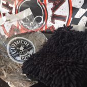 Microfiber Wash Mitt (Black)<br>マイクロファイバーウォッシュミット