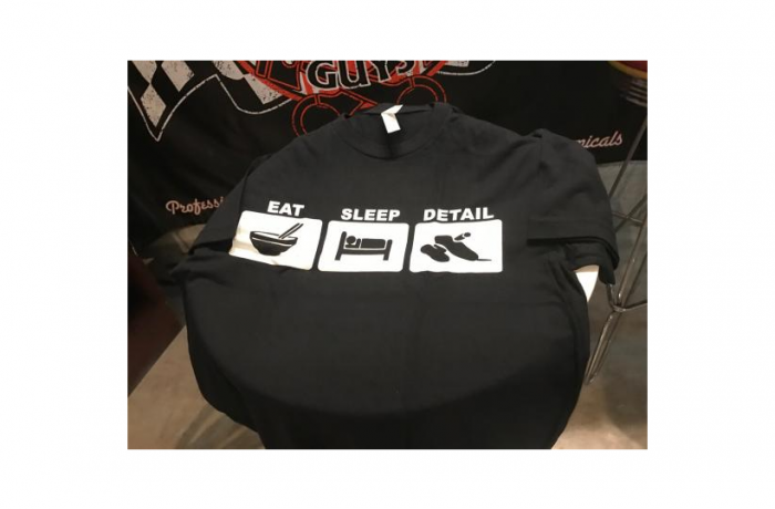 CHEMICAL GUYS T-SHIRT EAT,SLEEP,DETAIL<br>ケミカルガイズTシャツイットスリープディティール　